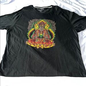 Marc Ecko Graphic Tee Black T-Shirt Short Sleeve Size XXXL